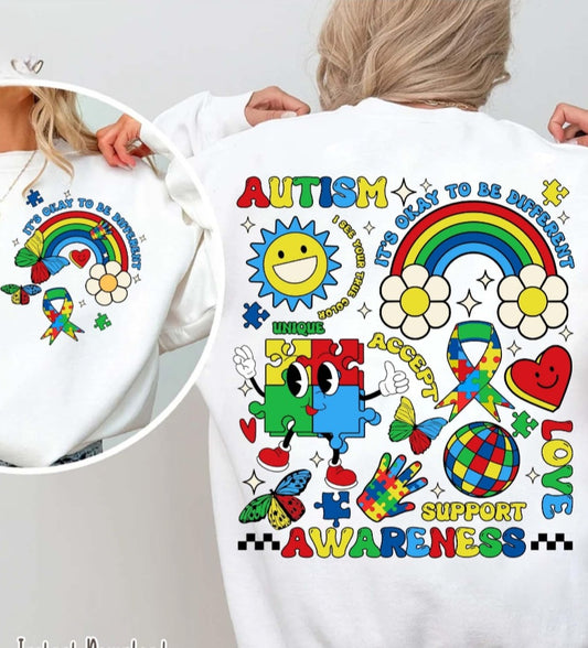 Autism Doodles It's okay to be Different