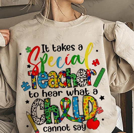 It Takes a Special Teacher