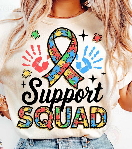 Support Squad in White