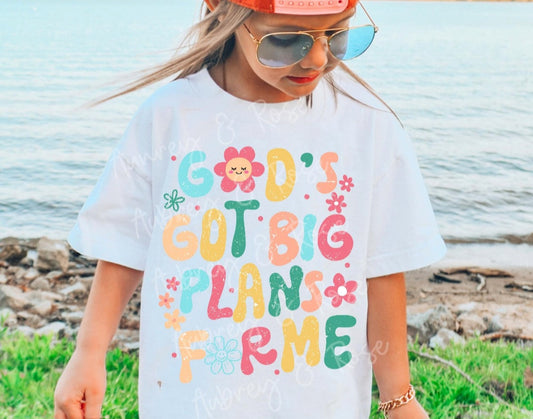 Girl's God's got Big Plans for Me